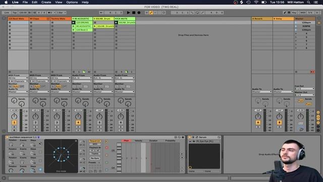 Create Infinite Musical Ideas With Euclidean Rhythmic Generators | Ableton Live 10 | Inspired By... смотреть онлайн