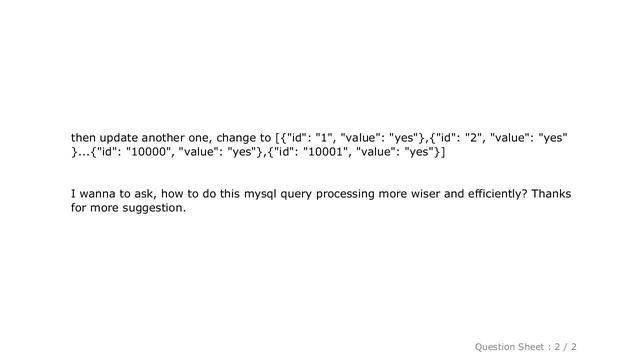 MySQL : php how to store and read json data via mysql? смотреть онлайн