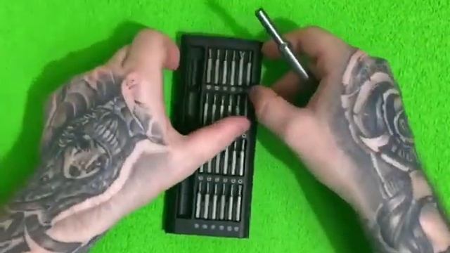 Набор магнитных отверток 24в1 для ремонта телефонов, часов, мелкой техники смотреть онлайн