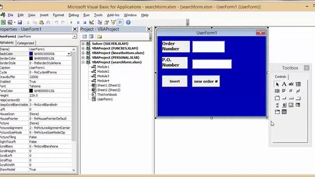 How to change the appearance of your user form in Excel смотреть онлайн