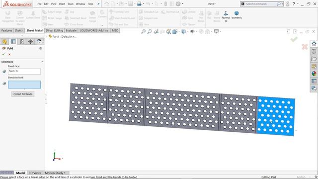 SolidWorks sheet metal Tutorial Basket( multibody, Assembly, Drafting) смотреть онлайн