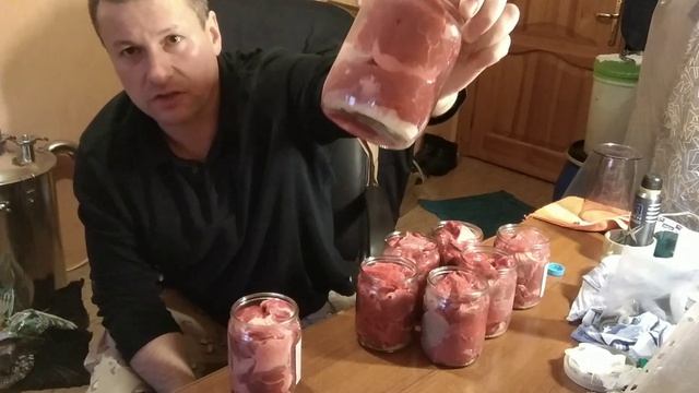 Тушенка из дикого мяса касули. смотреть онлайн