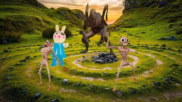 SCP 178 vs Pennywise Cartoon Dog Head Cat Head Piggy Bunny Roblox смотреть онлайн