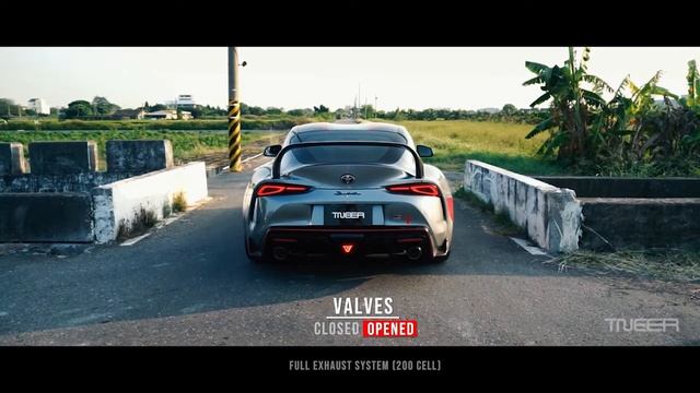 TOYOTA A90 SUPRA 3.0T w/ TNEER Full Exhaust System (200 Cell) смотреть онлайн