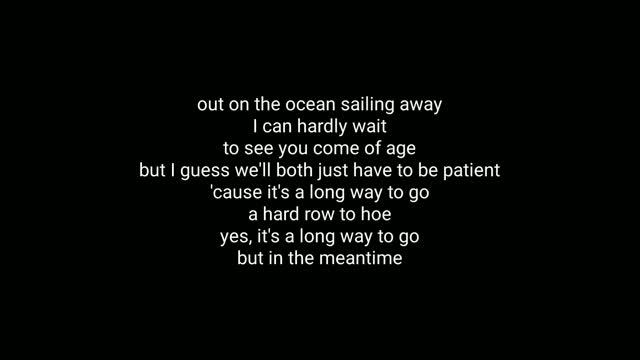 John Lennon - Beautiful Boy (Darling Boy) (Lyrics) смотреть онлайн