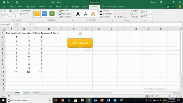 Create Hyperlink or Clickable Button In MS Excel смотреть онлайн