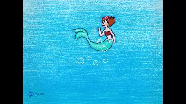 Mermaid Rescue Mission of Doll SWEET GAME | Stop Motion Paper | Seegi Channel смотреть онлайн
