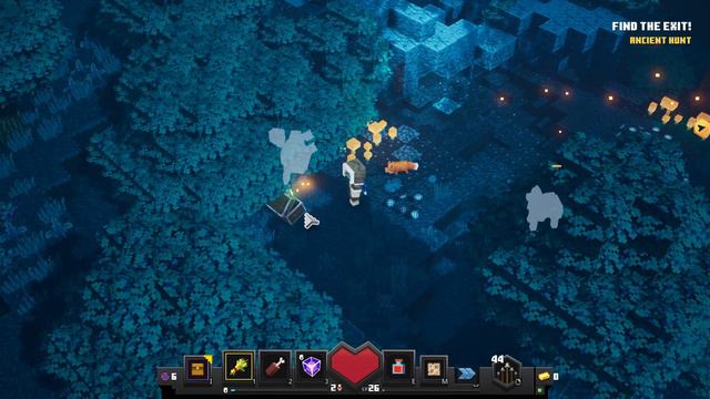 Ancient Hunt Minecraft Dungeons!! смотреть онлайн