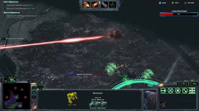 LOCK OVERLOAD! (Starcraft 2 Coop Missions) смотреть онлайн