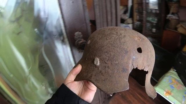 Найденная немецкая каска смотреть онлайн