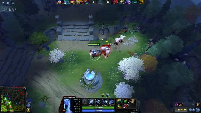 Сумасшедшая игра►Dota 2 смотреть онлайн