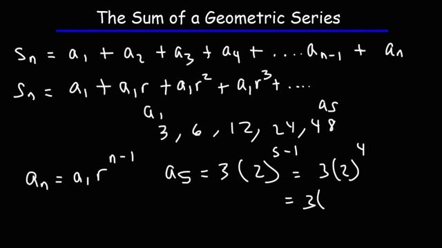 How To Derive The Sum Formula of a Geometric Series смотреть онлайн