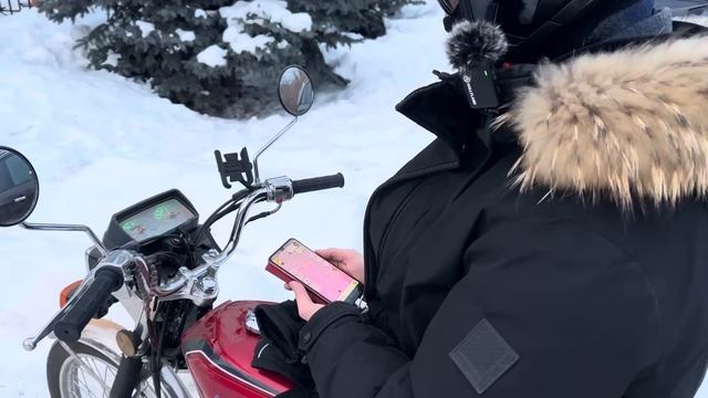 Работаю зимой на мотоцикле в Яндекс Доставке смотреть онлайн