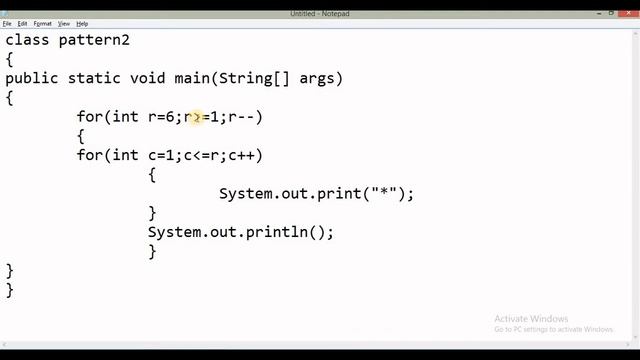 Star Pattern-2 in JAVA in Detail for Beginners смотреть онлайн
