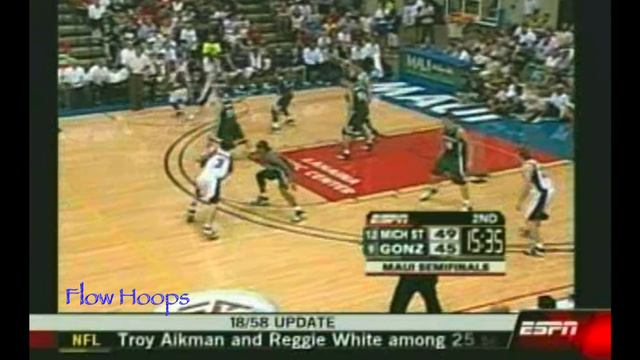 Adam Morrison | 43 Points vs Michigan State in Maui Classic! (Full Game Highlights - 2005) смотреть онлайн