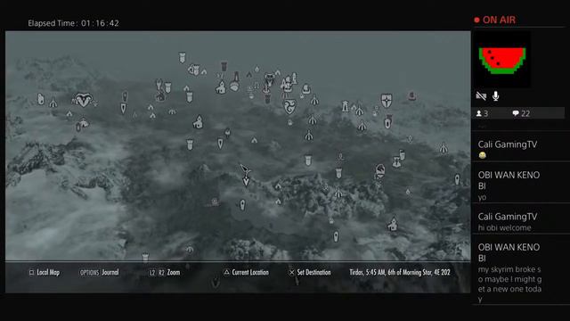 SKYRIM Live Stream смотреть онлайн
