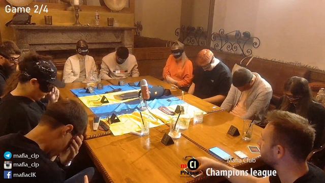 Mafia club Champions League Prague. V Мини-турнир. I сезон. смотреть онлайн