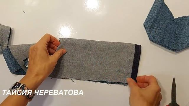 ВЫРЕЗАЛА ЦЕЛЬНУЮ ФИГУРУ из НЕНУЖНЫХ ДЖИНС и сделала ШИКАРНУЮ сумку без швейной машинки DIYподелкидо смотреть онлайн