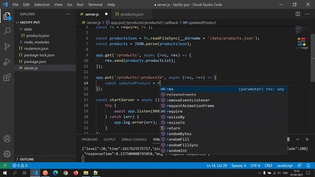 How to process PUT requests using Fastify for REST APIs ⭐️ Spinsage смотреть онлайн