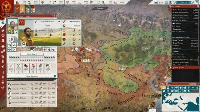 Let's Play Imperator: Rome Heirs of Alexander | Roman Republic Gameplay Ep. 48: The Spanish Tribes смотреть онлайн