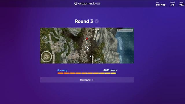 Skyrim Geoguessr Ep 21 - 3rd Place 30 sec/no move challenge смотреть онлайн