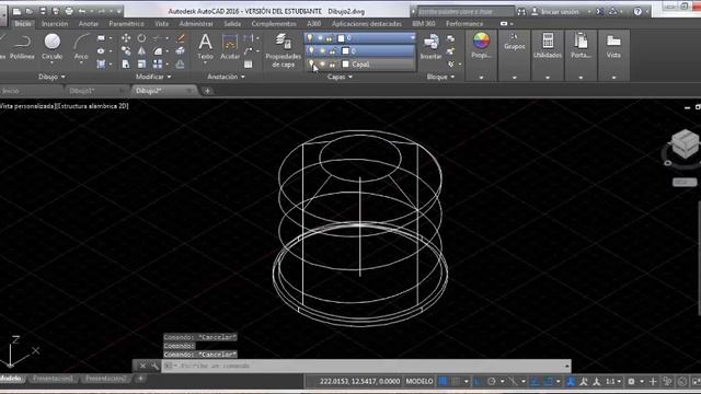Vaciado de Solidos 3D en Autocad 2016 смотреть онлайн