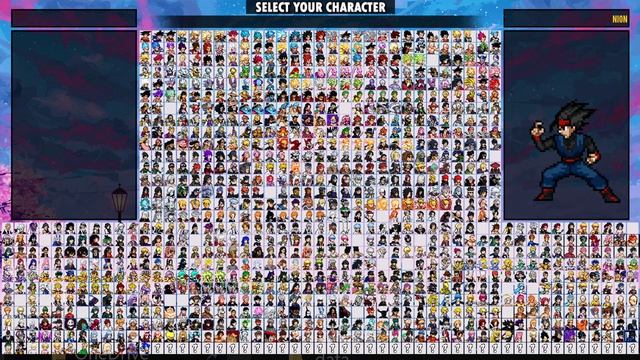 Best Anime Mugen with 1025 plus Characters Selection!!! Jump Force Mugen v10 смотреть онлайн