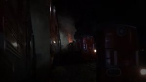 Дизель тепловоза пошел вразнос