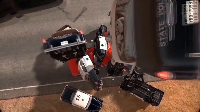 BeamNG Drive - StressTest - 63 Cars Dropped From The Sky смотреть онлайн