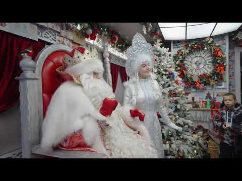 Поезд Деда Мороза побывал на станции Тюмень смотреть онлайн