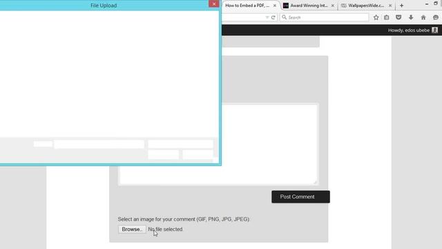 How to Allow Users to Upload Images in WordPress Comments смотреть онлайн