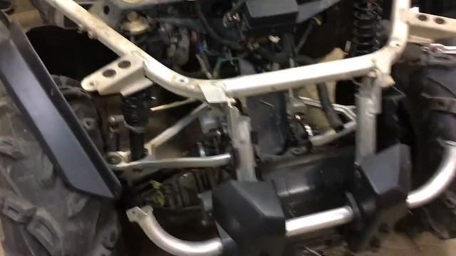 Установка выноса и шноркеля на BRP Outlender 800  G1