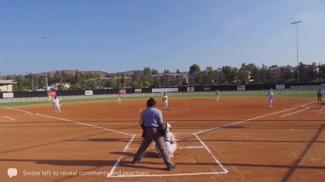 Amanda Peterson Pitching Vs. Firecrackers - Leles
