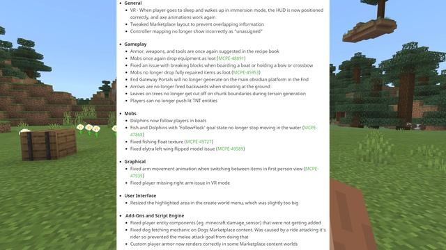 Minecraft Bedrock 1.13.0.5 BETA OUT NOW ! Dolphin Chasing ! [ Change Log ] MCPE / Xbox / Windows 10 смотреть онлайн