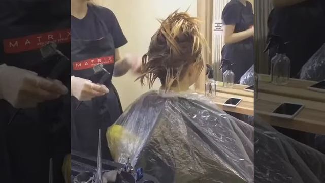Familia окрашивание волос смотреть онлайн