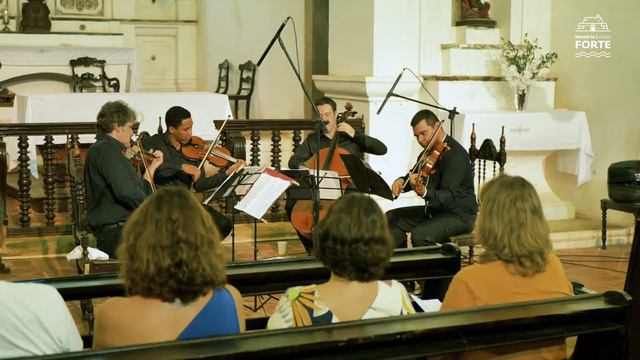 II Festival de Música no Forte, Quarteto de Cordas Henrique Oswald, em Fernando de Noronha. смотреть онлайн
