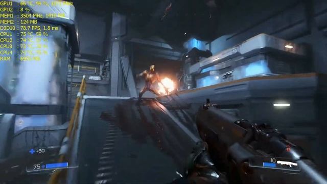 Doom MSI GL62M 7RD i5 7300HQ GTX 1050 (All Settings Tested) смотреть онлайн