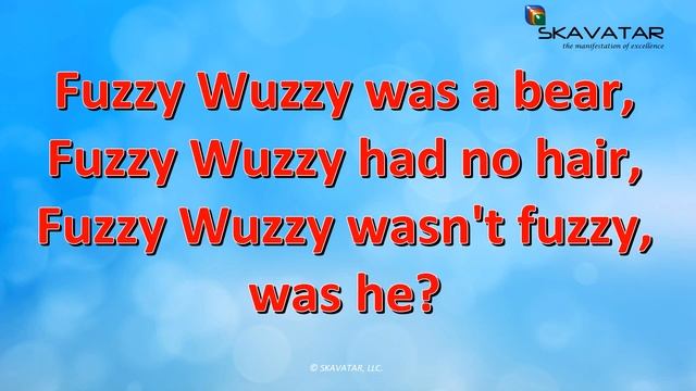 Tongue Twister: Fuzzy Wuzzy was a bear | 92% FAIL Trying смотреть онлайн