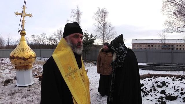 Освящение Крестов и куполов с. Бала-Четырман смотреть онлайн