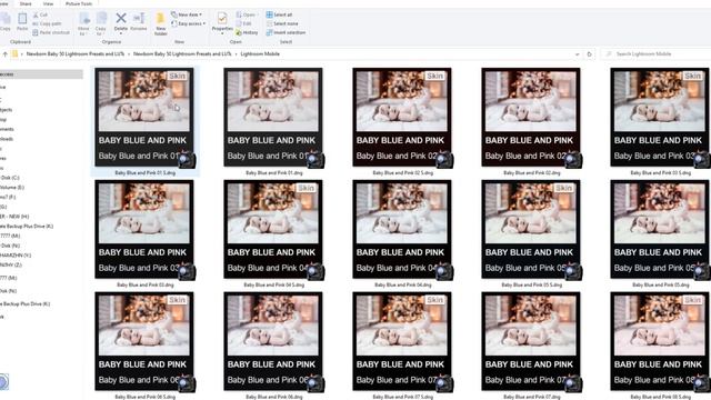 Newborn Baby 50 Lightroom Presets and LUTs - Photoshop Tutorial (NILA RACIGAN) смотреть онлайн