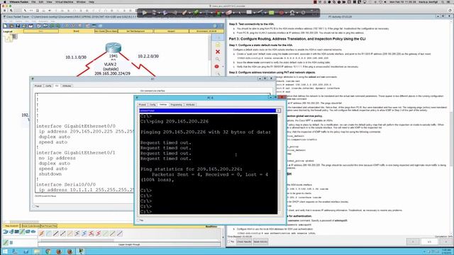 UMUC - CMIT 454 - CCNA Security - Spring 2018 - PT 9.3.1.1 ASA FW Basic Config. - Week #7 смотреть онлайн