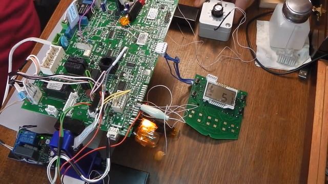 Повторная диагностика платы газового котла Ariston BS II смотреть онлайн