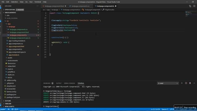 Class Binding in Angular смотреть онлайн