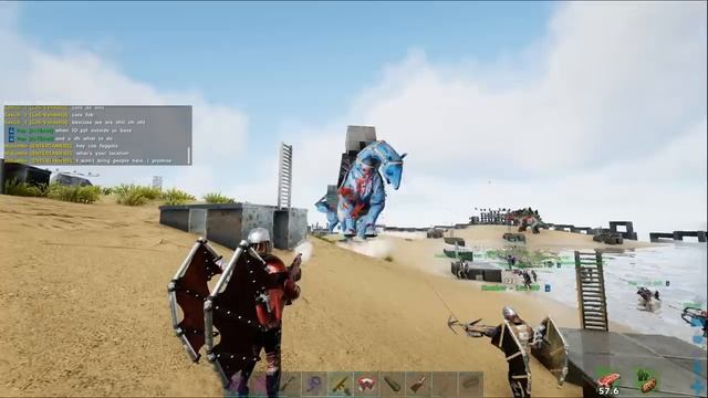 Ark Official PvP | A-TEAM | When the boys go Greifing! Ft City Of Sky смотреть онлайн