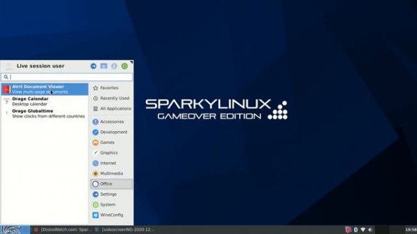 Linux Gaming | SparkyLinux Gameover Edition | SparkyLinux Review 2020 - SparkyLinux XFCE