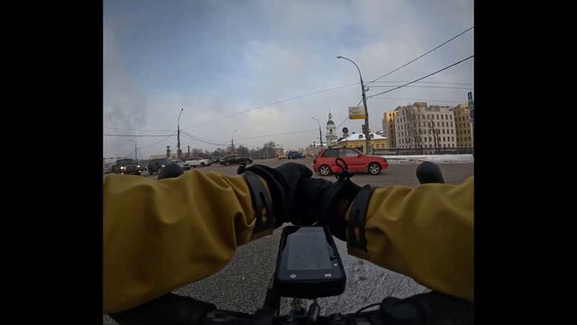 ПОЕЗДКА НА ВЕЛОСИПЕДЕ ПО МОСКВЕ | УТРО 2024/01/17 | GoPro 4K60 | Fuji Jari 1.1 смотреть онлайн