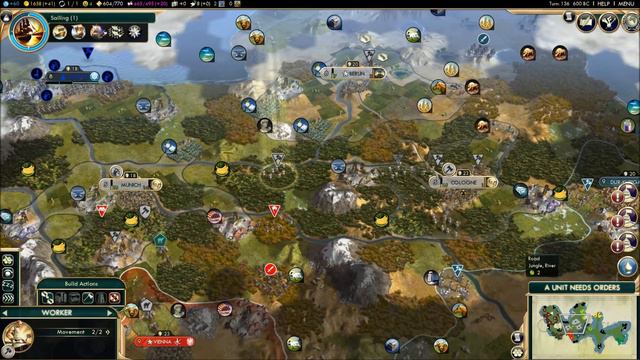 Civilization 5 Deity - Random (Bismarck) - Part 5 смотреть онлайн