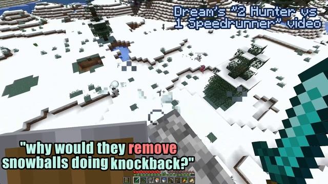 Snowball "Knockback" - Minecraft: Java Edition's Biggest Misconception смотреть онлайн