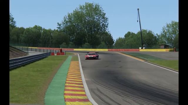 Assetto Corsa Audi R8 LMS Ultra race at Spa смотреть онлайн