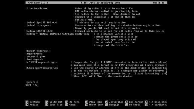 10 Menit Membuat Server Telepon (VoIP) Gratis dengan Debian 9 + Asterisk смотреть онлайн